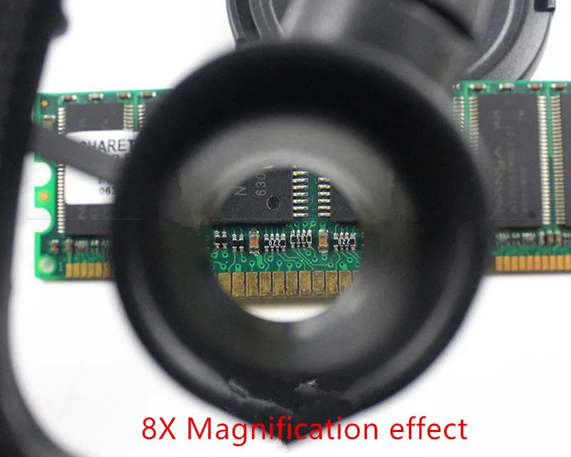 2X LED Magnifying Glasses for Watch Repair - Smarsty