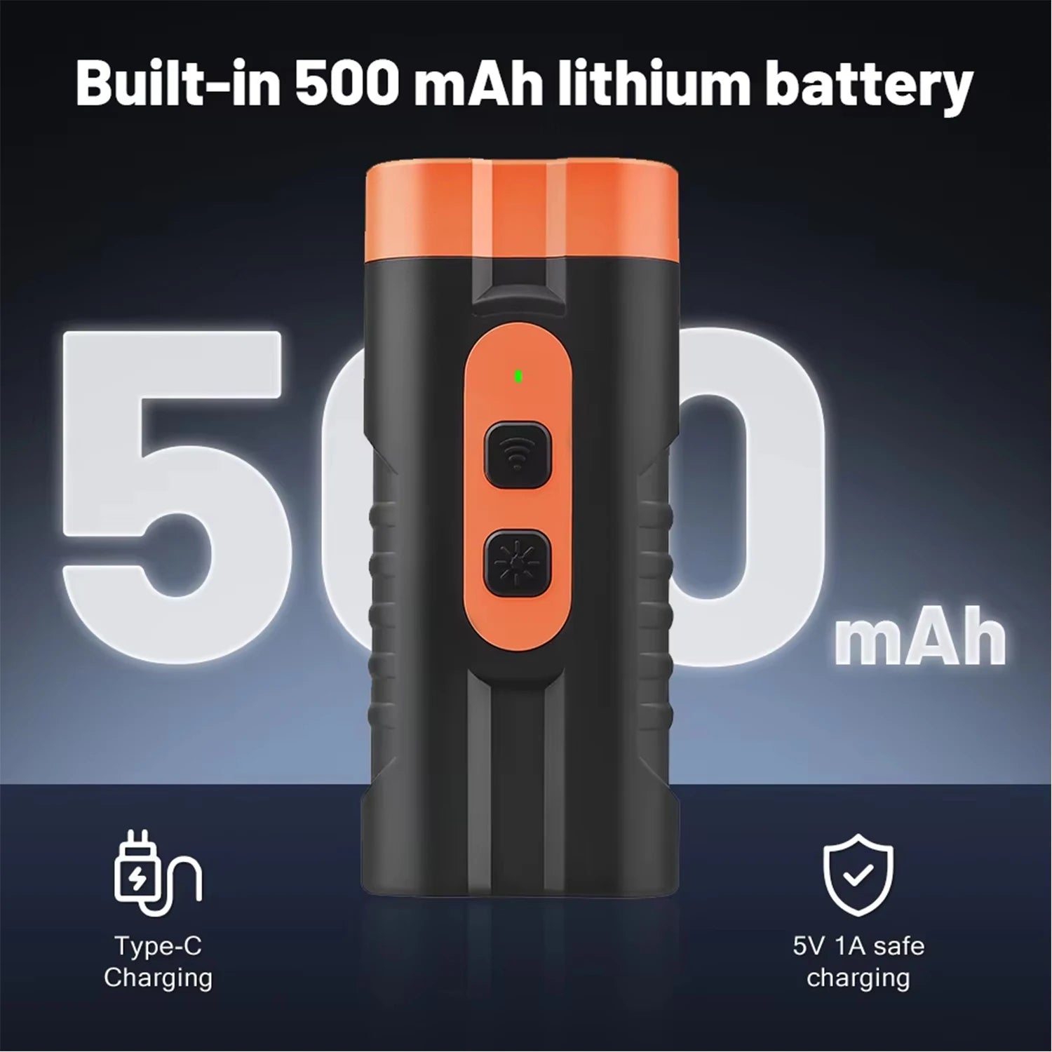 Dual Head Ultrasonic Dog Repeller with LED Flashlight - Smarsty