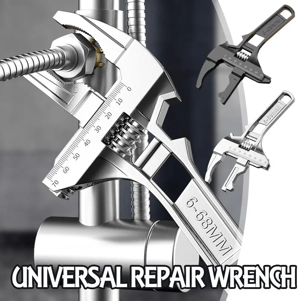 Universal Adjustable Pipe Wrench Set for Home Repairs - Smarsty