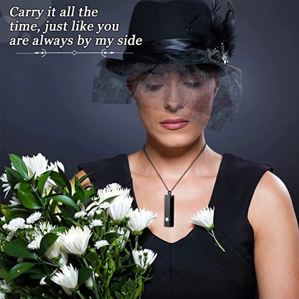 Cremation Jewelry Necklace for Ashes Keepsake Pendant - Smarsty