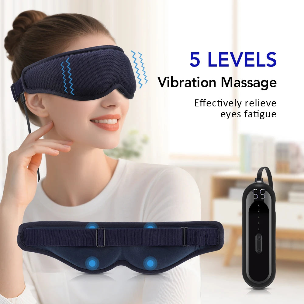 Heated Eye Mask for Eye Strain Relief and Relaxation - Smarsty