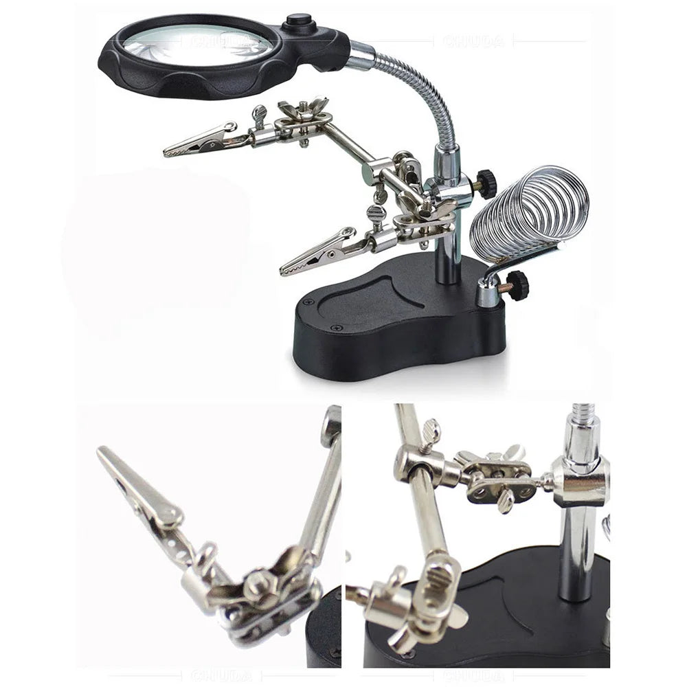 High Definition Welding Magnifier with LED Light - Smarsty