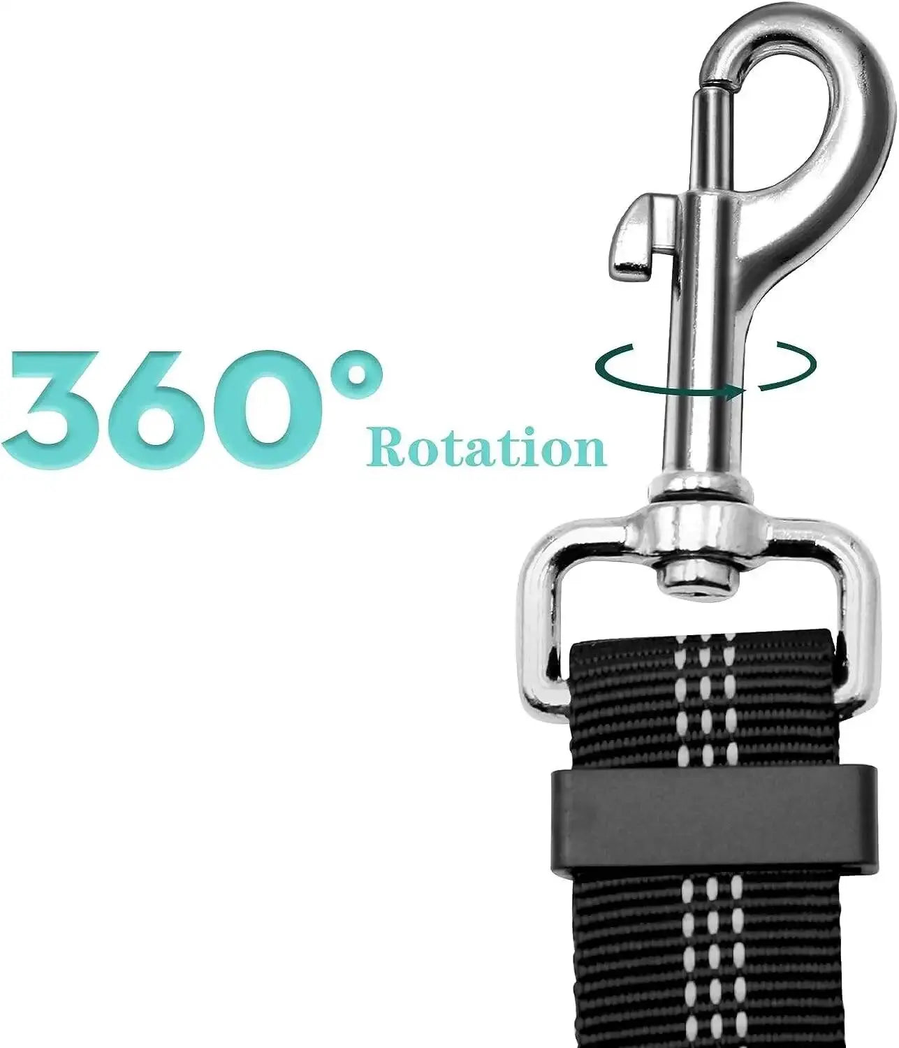 High Grade Adjustable Dog Car Safety Belt with Reflective Line - Smarsty