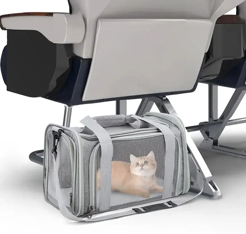 Breathable Dog Cat Carrier Bag for Travel - Smarsty