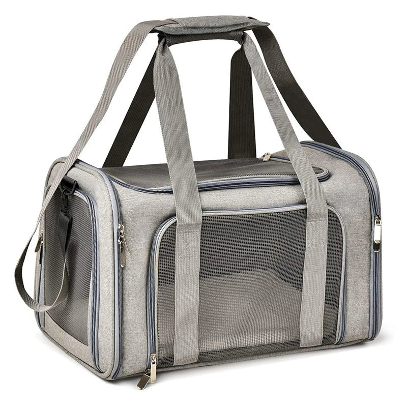 Breathable Dog Cat Carrier Bag for Travel - Smarsty