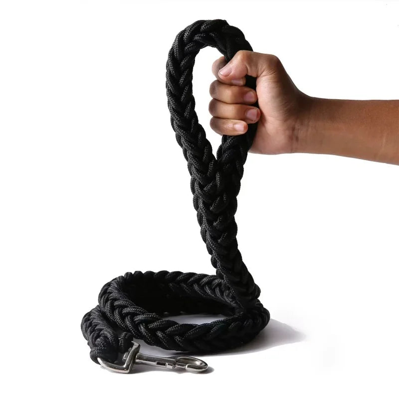 Large Dog Leash Nylon Braided Traction Rope - Smarsty
