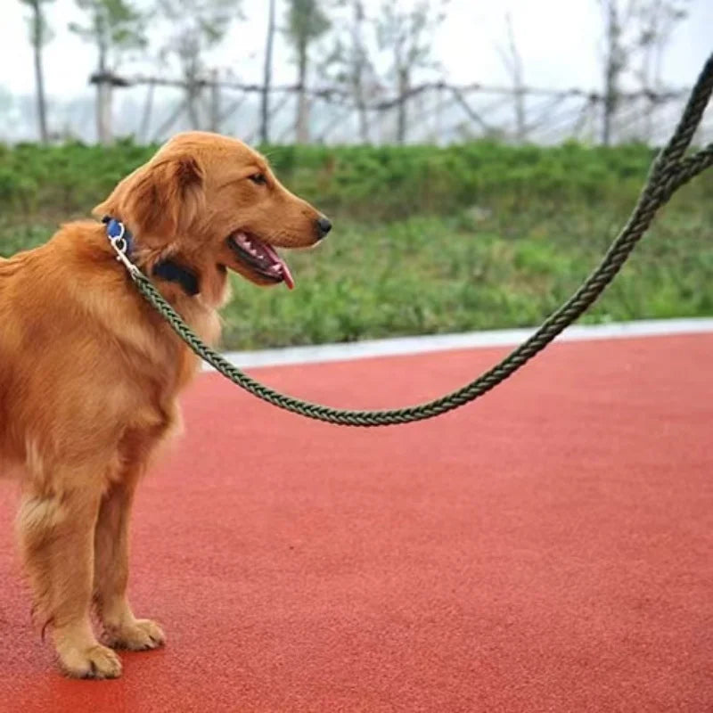 Large Dog Leash Nylon Braided Traction Rope - Smarsty