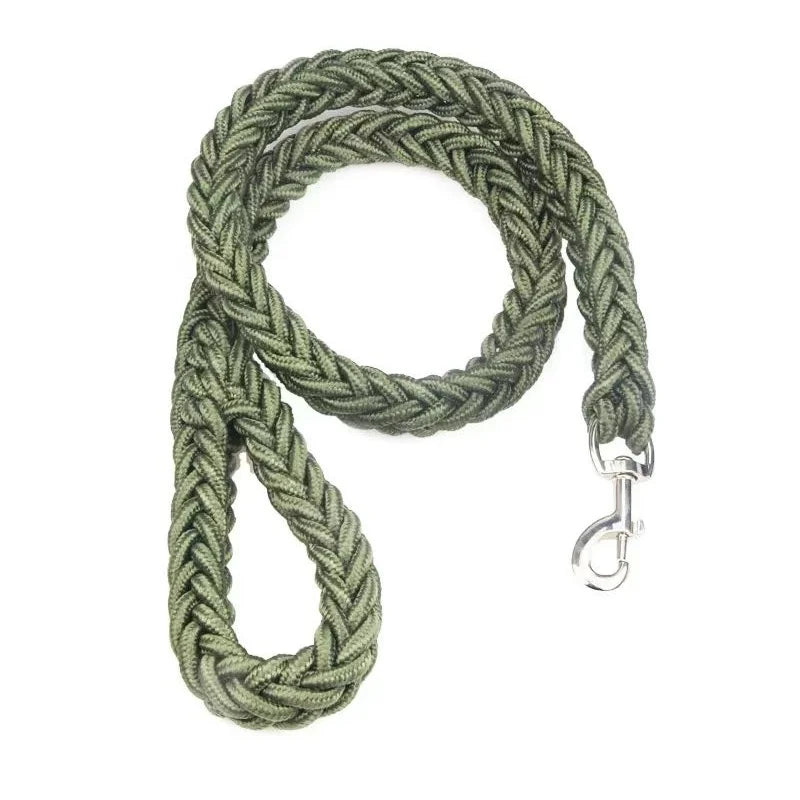 Large Dog Leash Nylon Braided Traction Rope - Smarsty