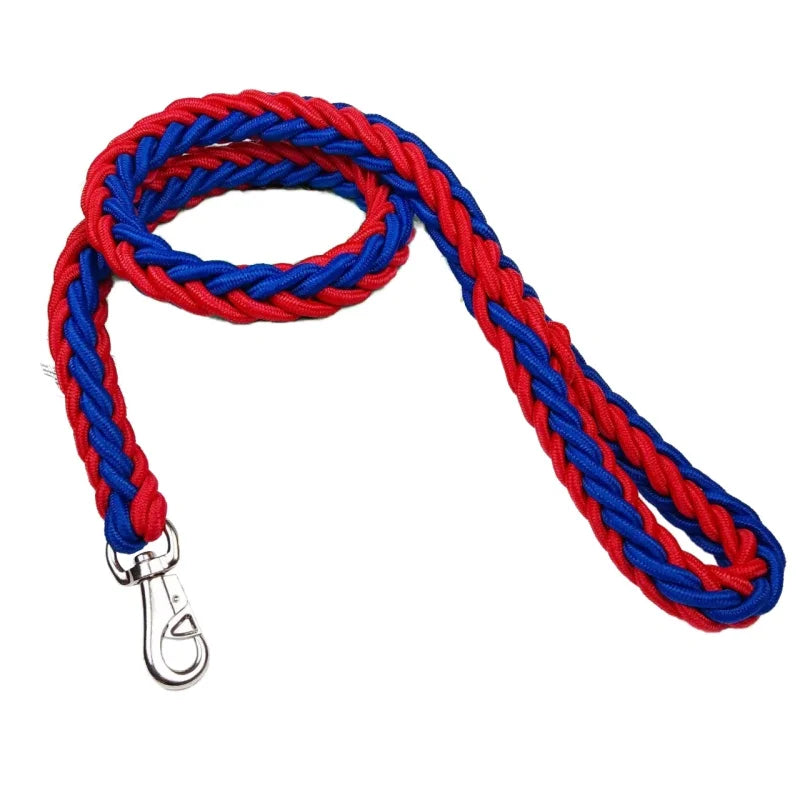 Large Dog Leash Nylon Braided Traction Rope - Smarsty