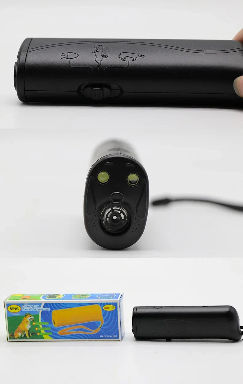 High Power Ultrasonic Dog Bark Repeller Training Device - Smarsty