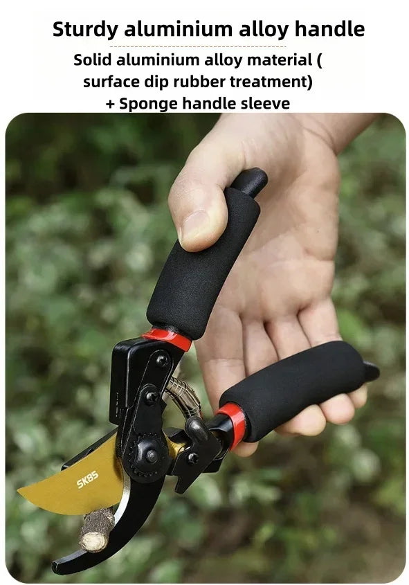 Professional Garden Pruning Shears with Anti-Slip Grip - Smarsty
