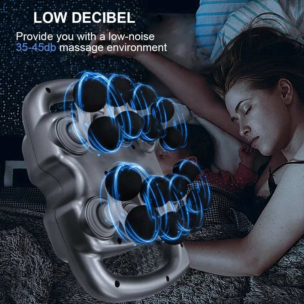Professional Muscle Massage Gun with 16 Adjustable Heads - Smarsty