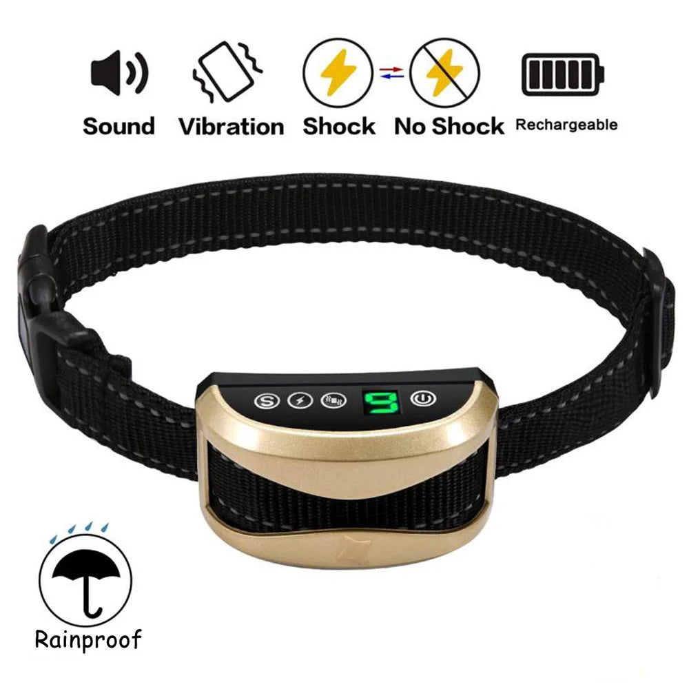 Rechargeable Anti Bark Training Collar for Dogs - Smarsty