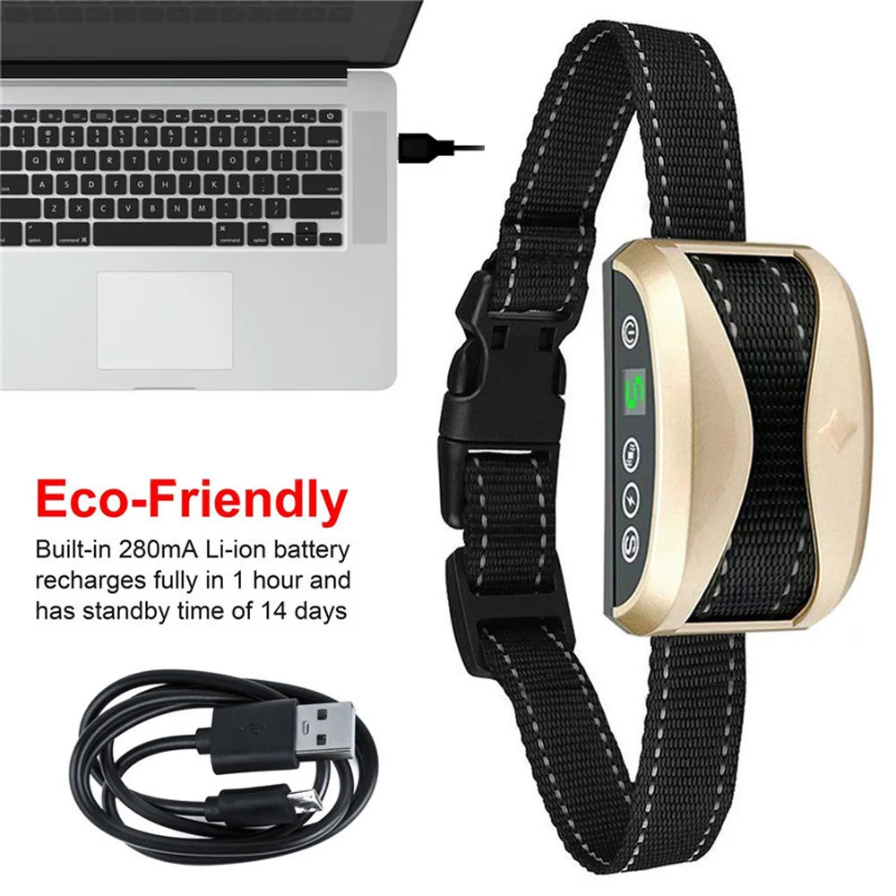 Rechargeable Anti Bark Training Collar for Dogs - Smarsty