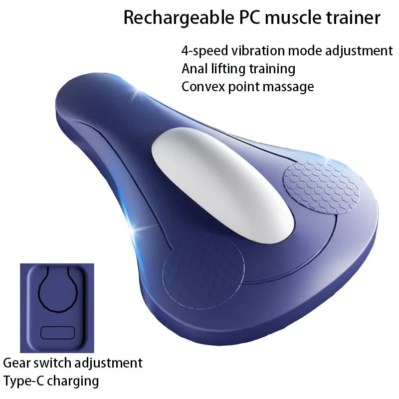 Rechargeable Pelvic Floor Exerciser with Vibration Massage - Smarsty