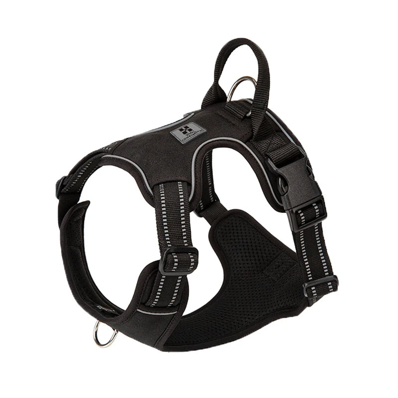 Personalized No Pull Reflective Dog Harness for All Sizes - Smarsty