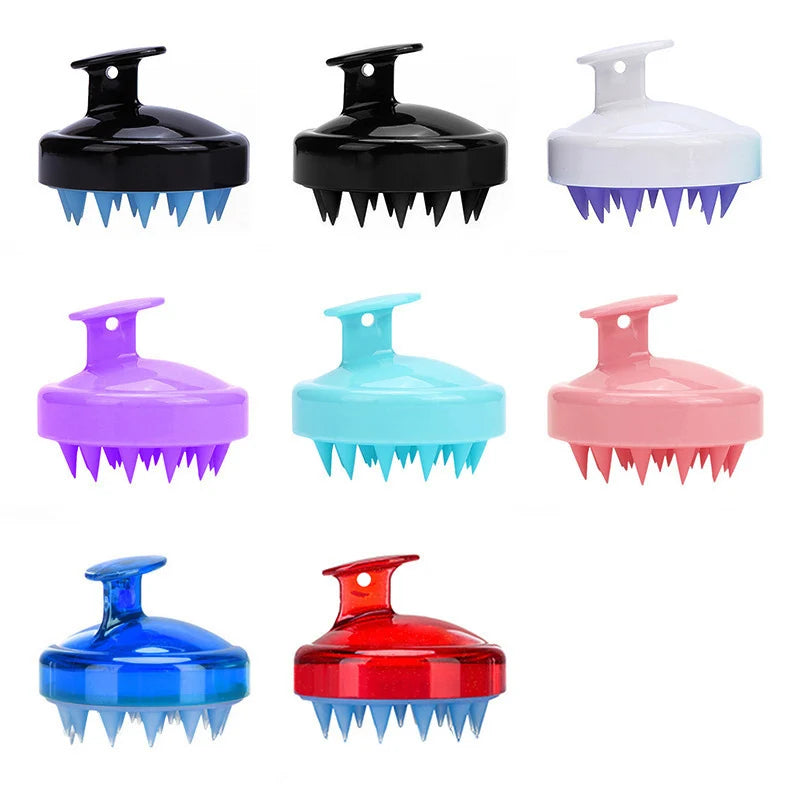 Silicone Scalp Massage Brush for Relaxation and Cleanse - Smarsty