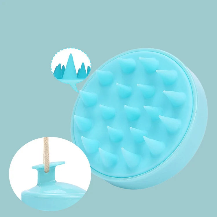 Silicone Scalp Massage Brush for Relaxation and Cleanse - Smarsty