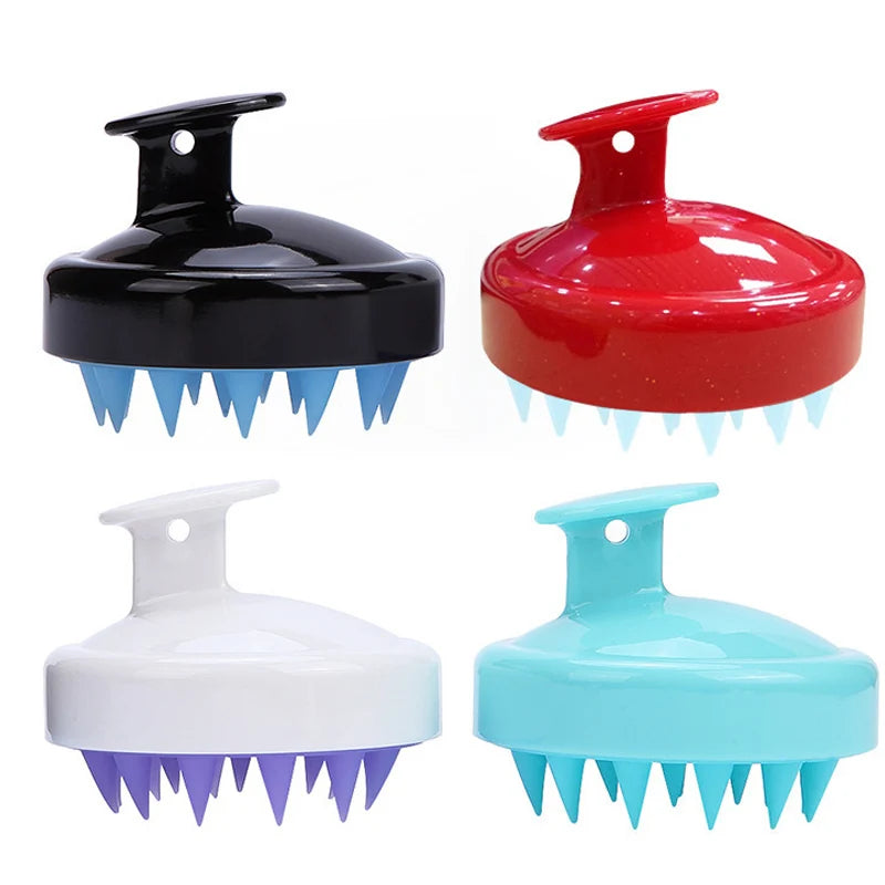 Silicone Scalp Massage Brush for Relaxation and Cleanse - Smarsty