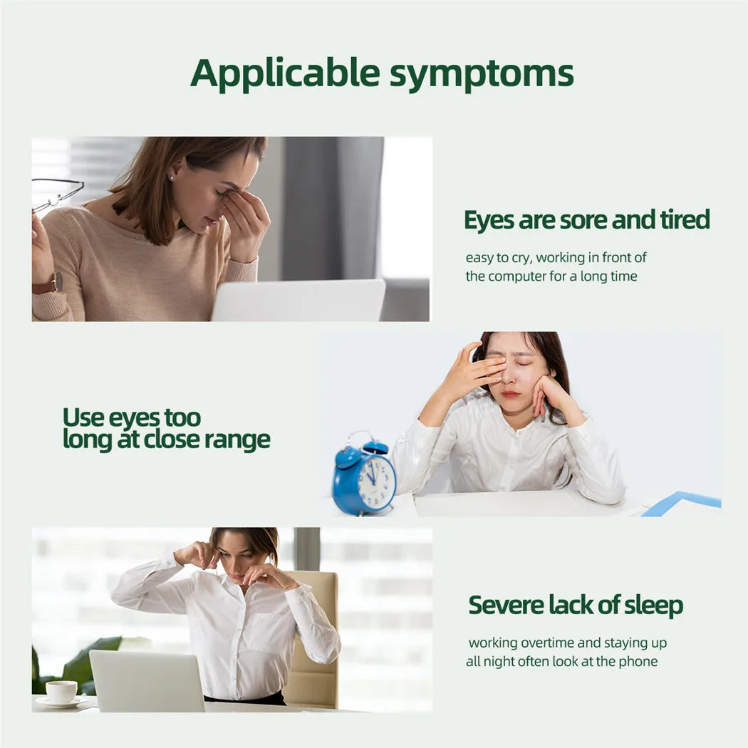 Smart Eye Massager with Magnetic Therapy for Fatigue Relief - Smarsty