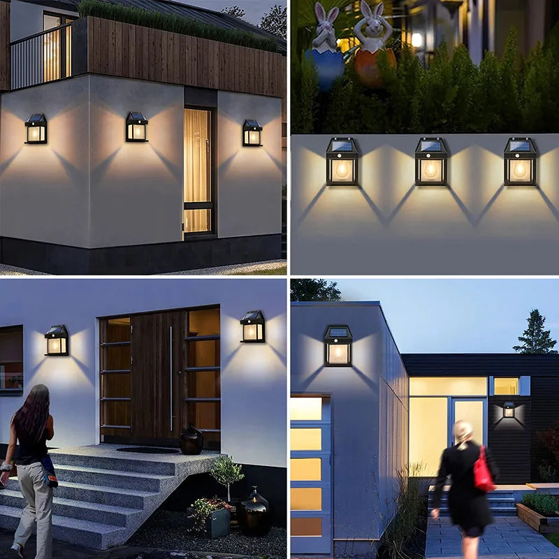 Solar Motion Sensor Night Lamp for Outdoor Safety - Smarsty