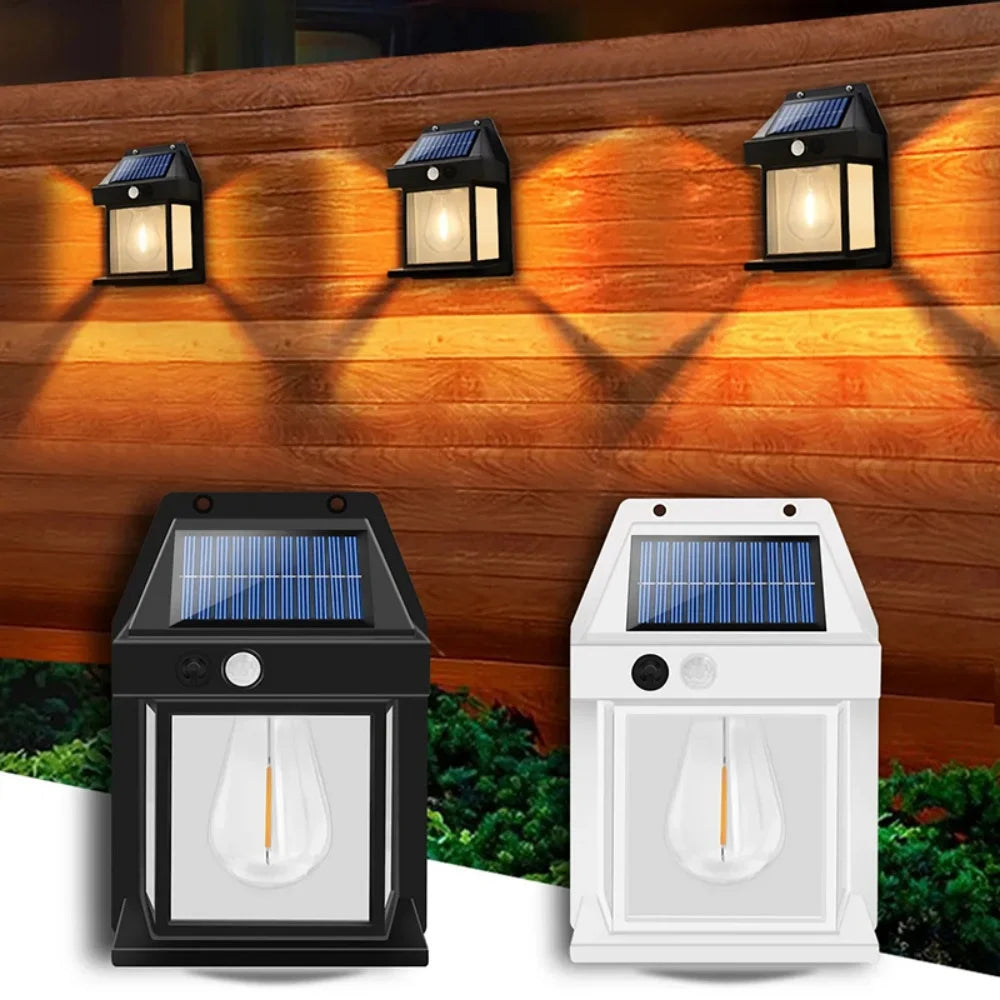 Solar Motion Sensor Night Lamp for Outdoor Safety - Smarsty