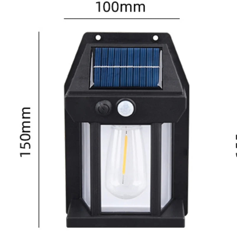 Solar Motion Sensor Night Lamp for Outdoor Safety - Smarsty