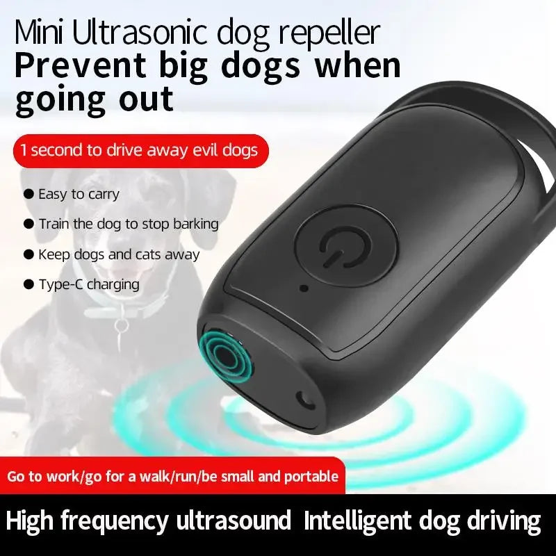 Ultrasonic Dog Repeller with LED for Effective Anti-Barking - Smarsty