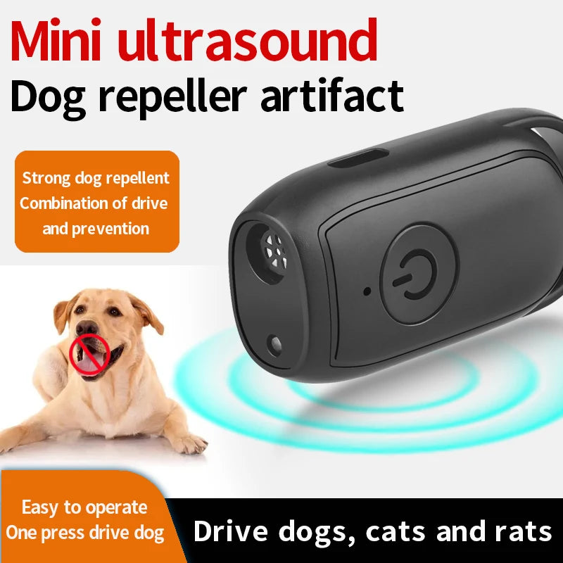 Ultrasonic Dog Repeller with LED for Effective Anti-Barking - Smarsty