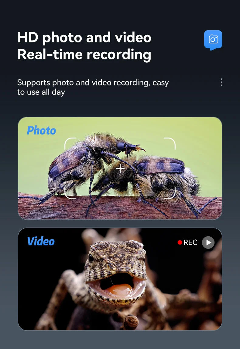 Portable 7 Inch Digital Microscope with 1200X Magnification - Smarsty
