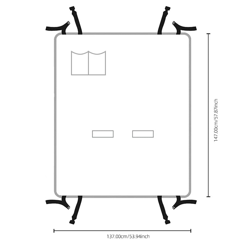 Waterproof Dog Car Seat Cover with Storage Pocket - Smarsty