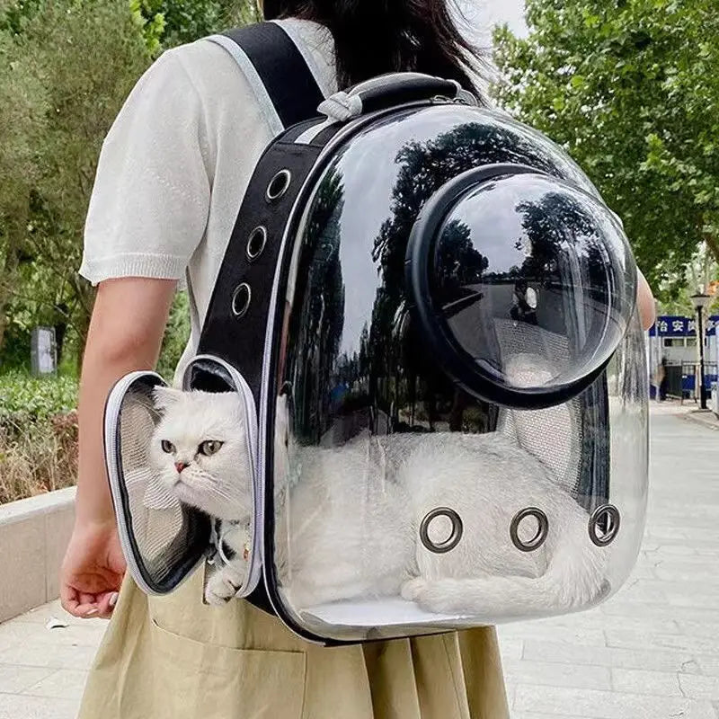 Breathable Space Capsule Cat Backpack Carrier - Smarsty