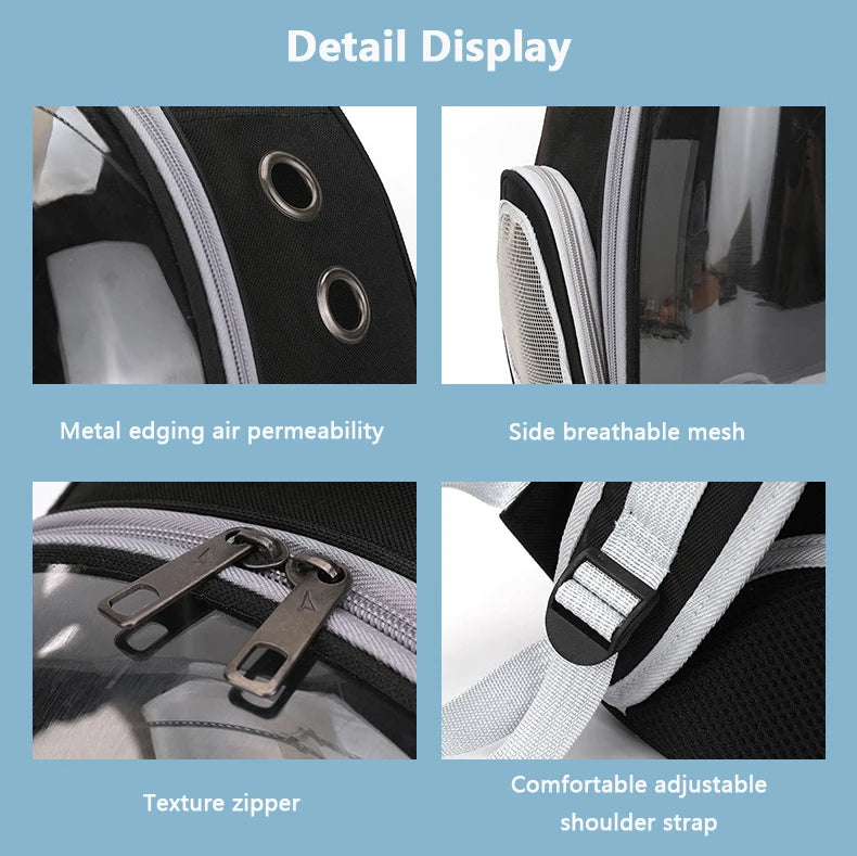 Breathable Space Capsule Cat Backpack Carrier - Smarsty