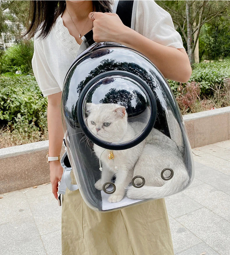 Breathable Space Capsule Cat Backpack Carrier - Smarsty