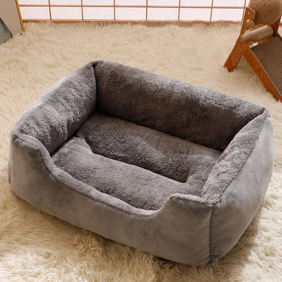 Breathable Plush Cat Bed with Multiple Size Options - Smarsty