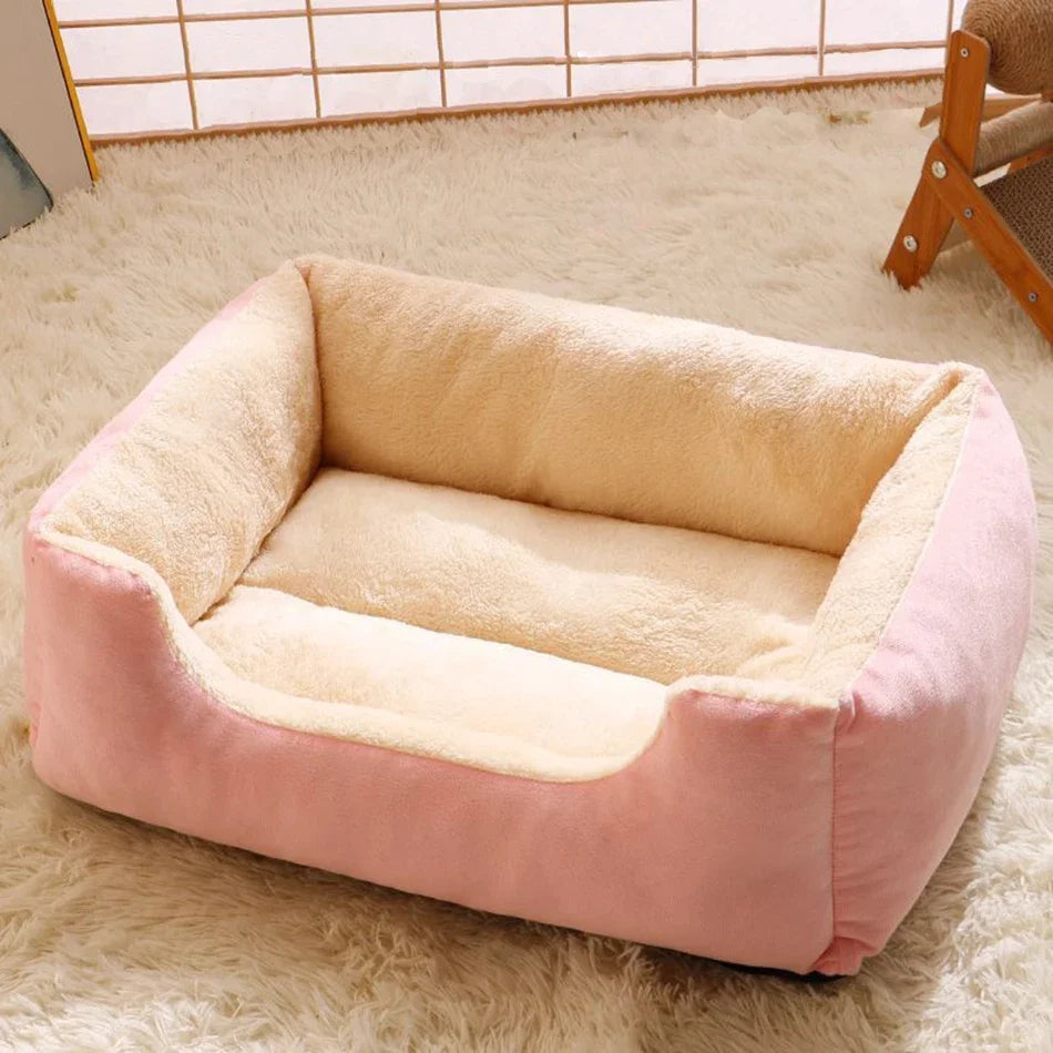 Breathable Plush Cat Bed with Multiple Size Options - Smarsty