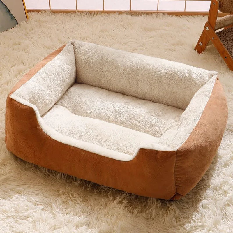 Breathable Plush Cat Bed with Multiple Size Options - Smarsty