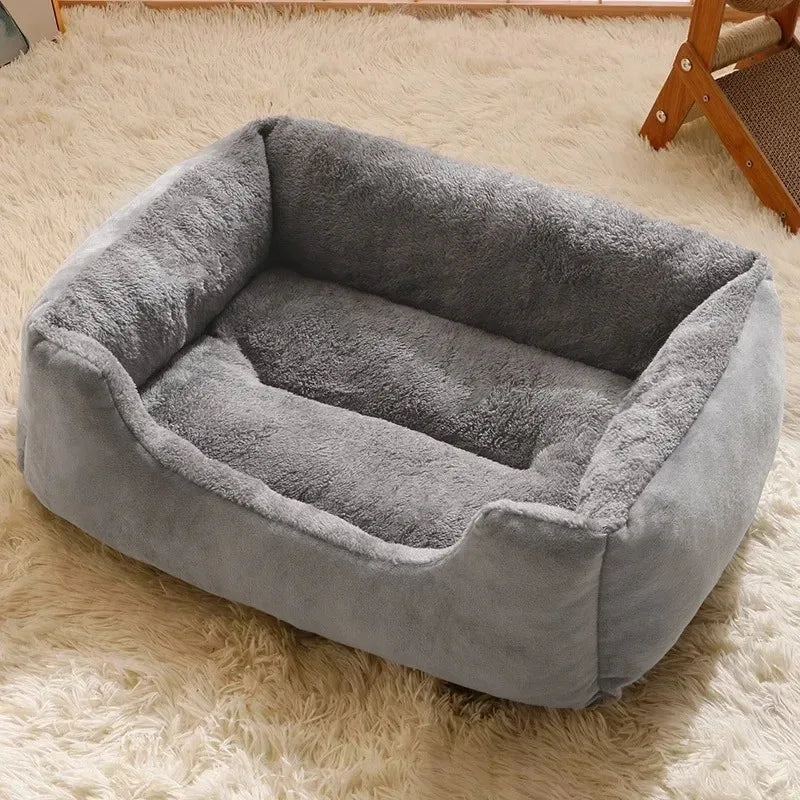 Breathable Plush Cat Bed with Multiple Size Options - Smarsty