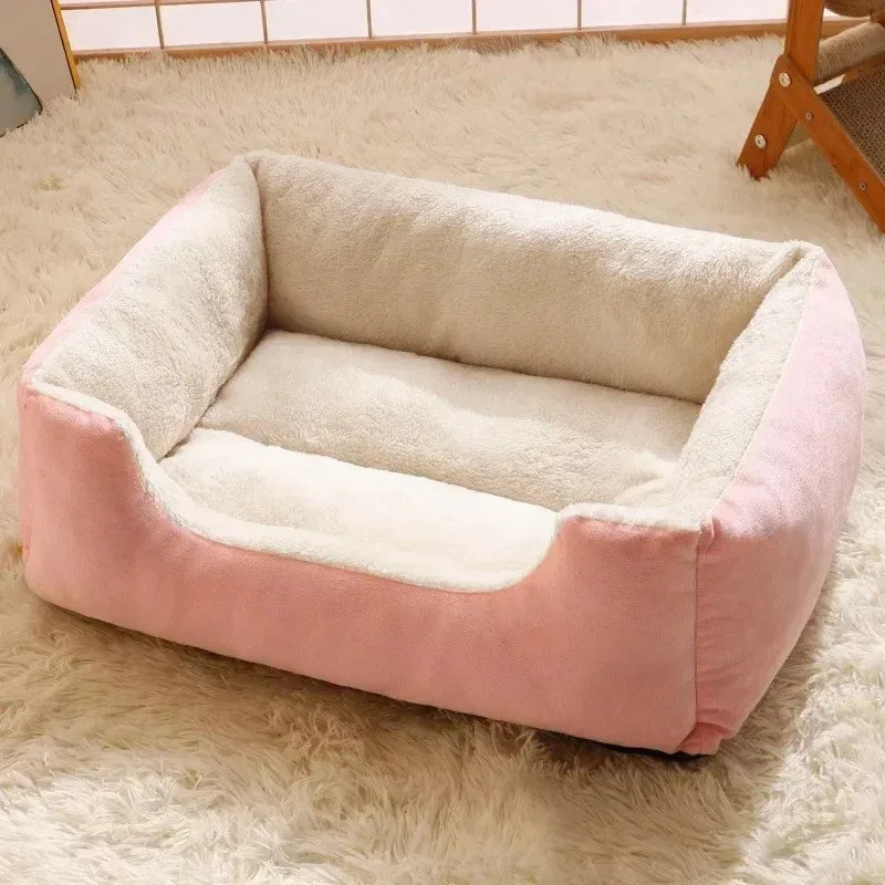 Breathable Plush Cat Bed with Multiple Size Options - Smarsty
