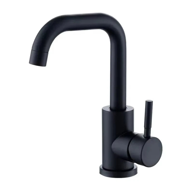 Stainless Steel 360 Rotating Bathroom Faucet Mixer - Smarsty