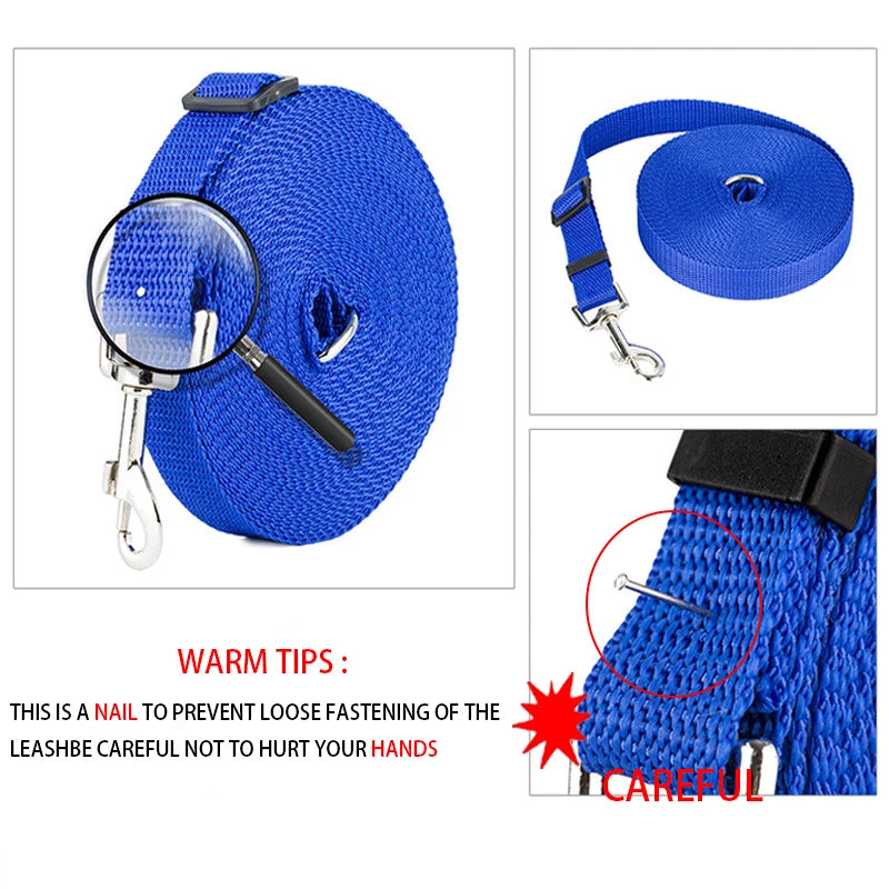 Nylon Dog Training Leash for All Sizes - Smarsty