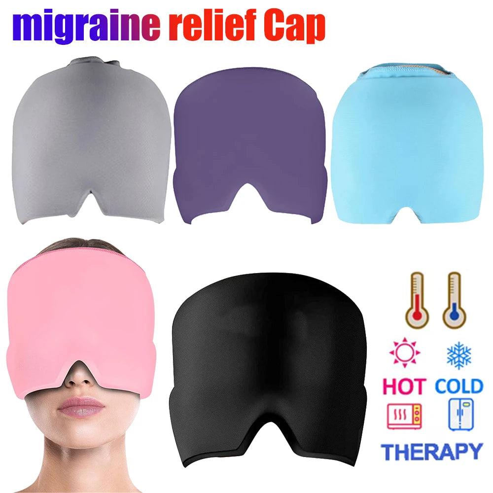 Migraine Relief Gel Ice Cap for Pain Relief - Smarsty