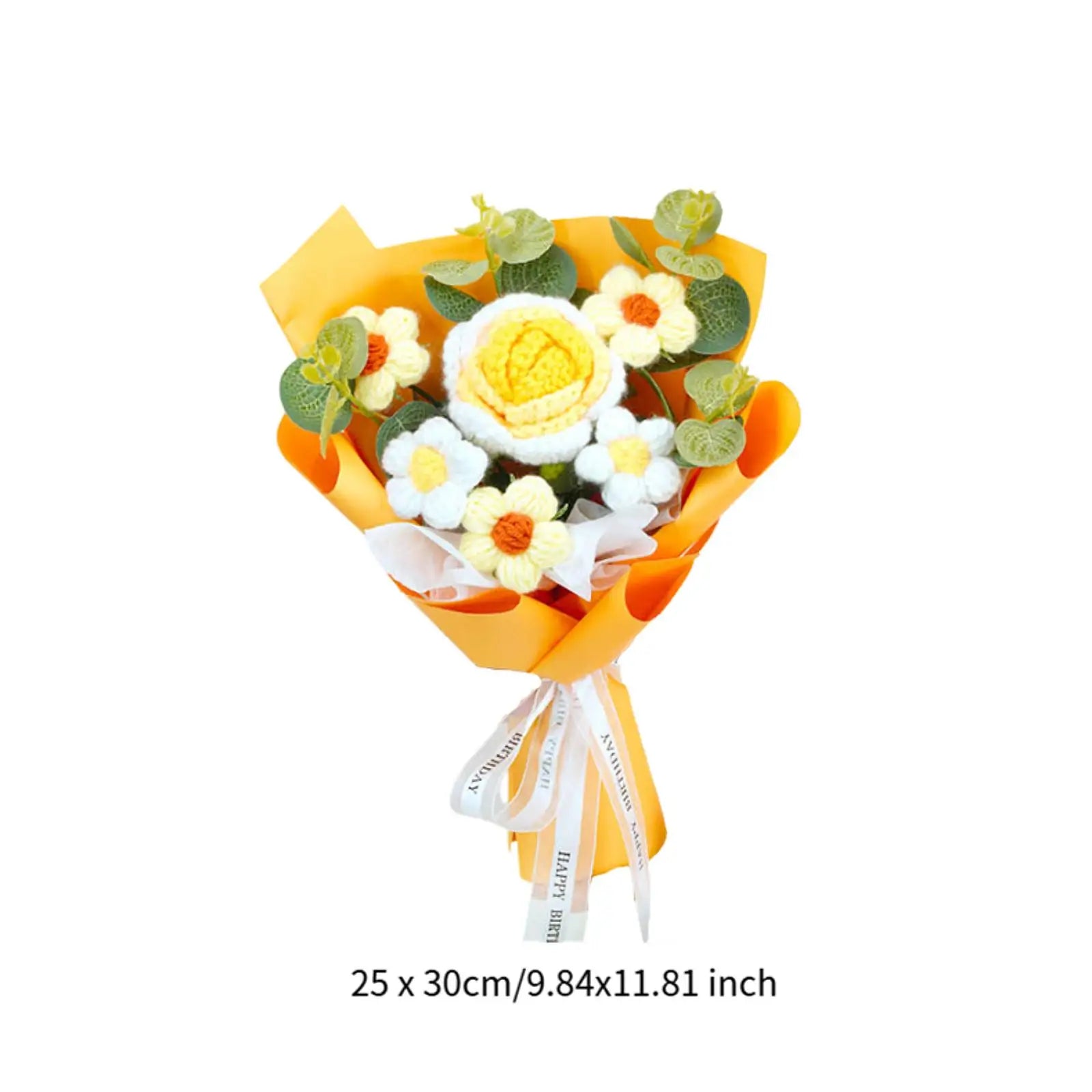 Crochet Flower Bouquet for Home Decoration and Gifts - Smarsty
