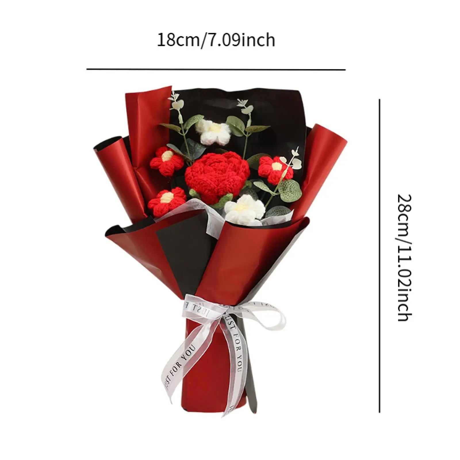 Crochet Flower Bouquet for Home Decoration and Gifts - Smarsty