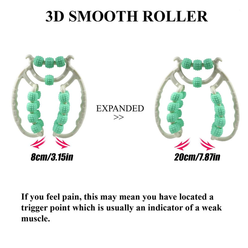 Portable Round Massager Roller for Targeted Cellulite Relief - Smarsty