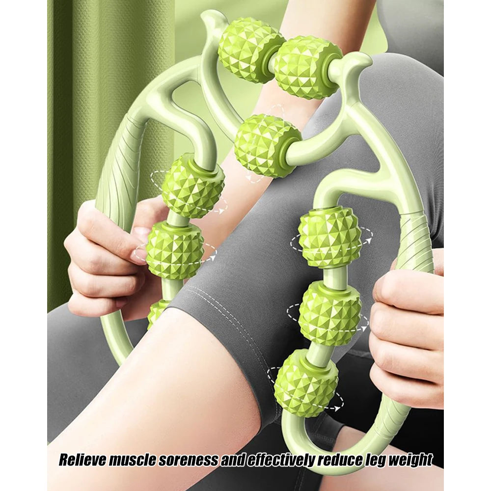 Portable Round Massager Roller for Targeted Cellulite Relief - Smarsty