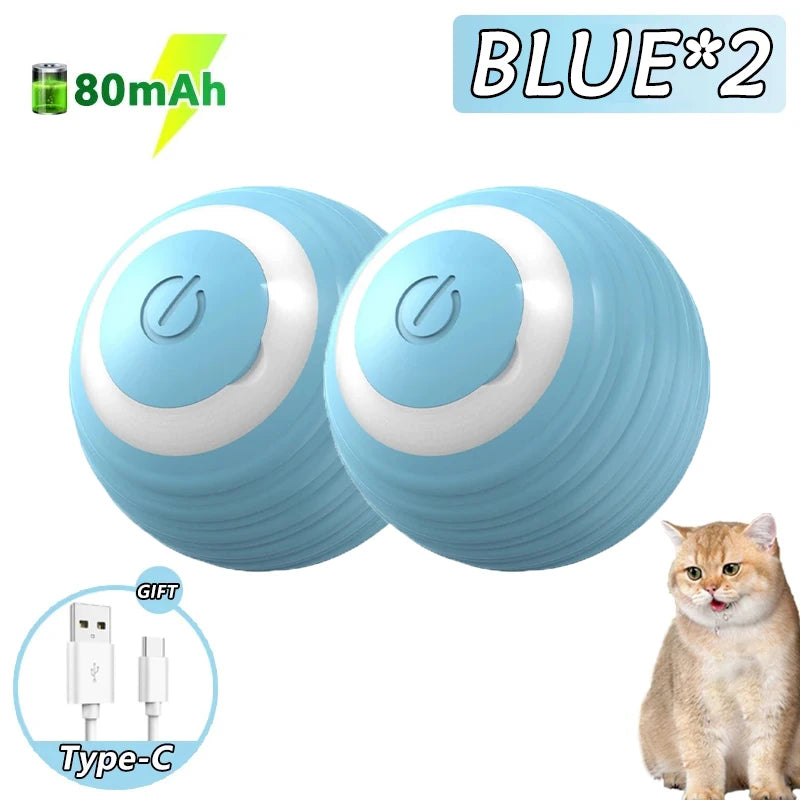 Smart Interactive Cat Balls for Engaging Indoor Play - Smarsty