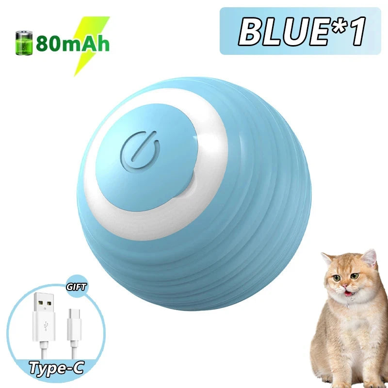 Smart Interactive Cat Balls for Engaging Indoor Play - Smarsty