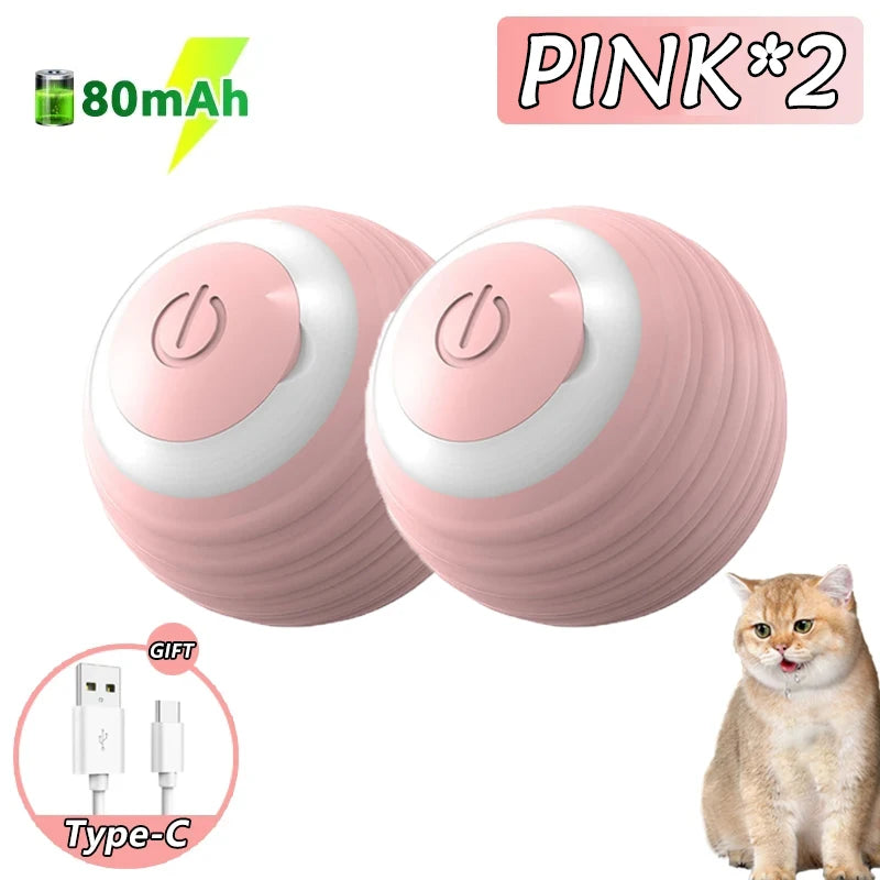 Smart Interactive Cat Balls for Engaging Indoor Play - Smarsty