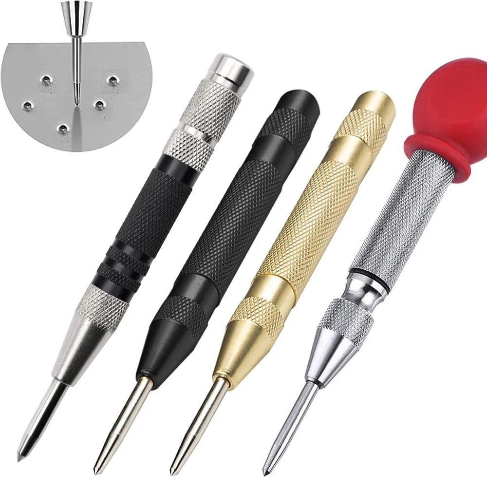 Automatic Center Punch Tool for Woodworking Precision - Smarsty